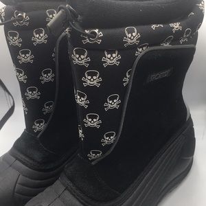 Sporto Boys Skull Theme Boots